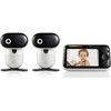 PIP1510-2 Connect 5.0” WiFi Motorized Video Baby Monitor 2 Cameras - Baby Monitors - 3