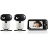 PIP1610-2 HD Connect 5.0" WiFi HD Motorized Video Baby Monitor with 2 Cameras - Baby Monitors - 3