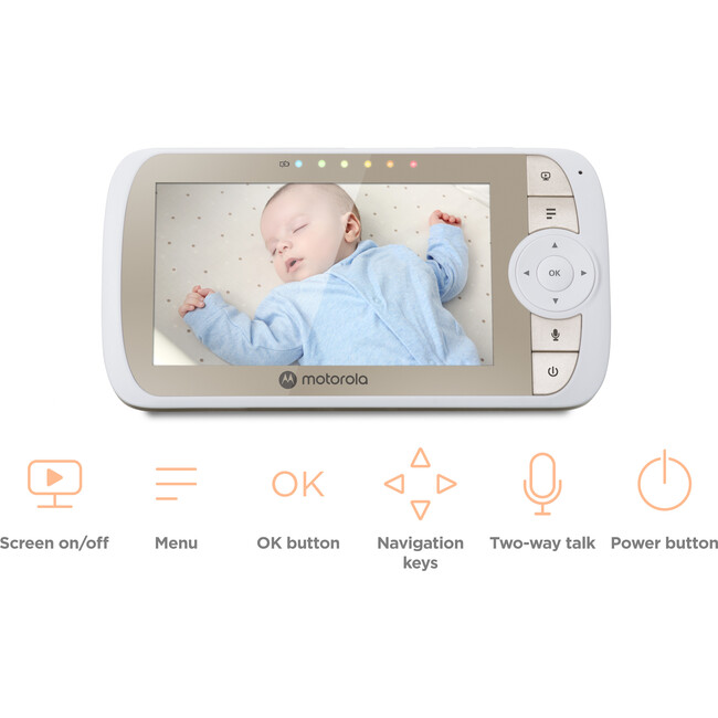 VM65 Connect 5" WiFi Video Baby Monitor - Baby Monitors - 3