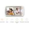 VM65 Connect 5" WiFi Video Baby Monitor - 2 Cameras - Baby Monitors - 3 - thumbnail