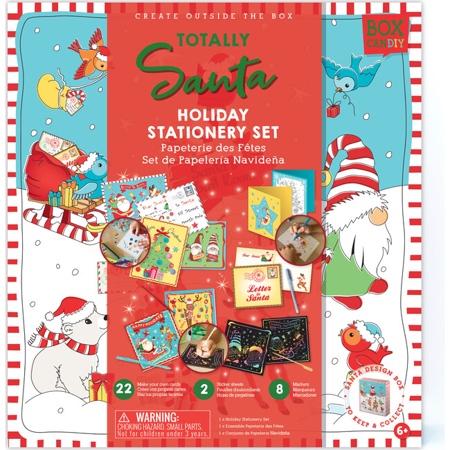 Totally Santa Holiday Stationery Set