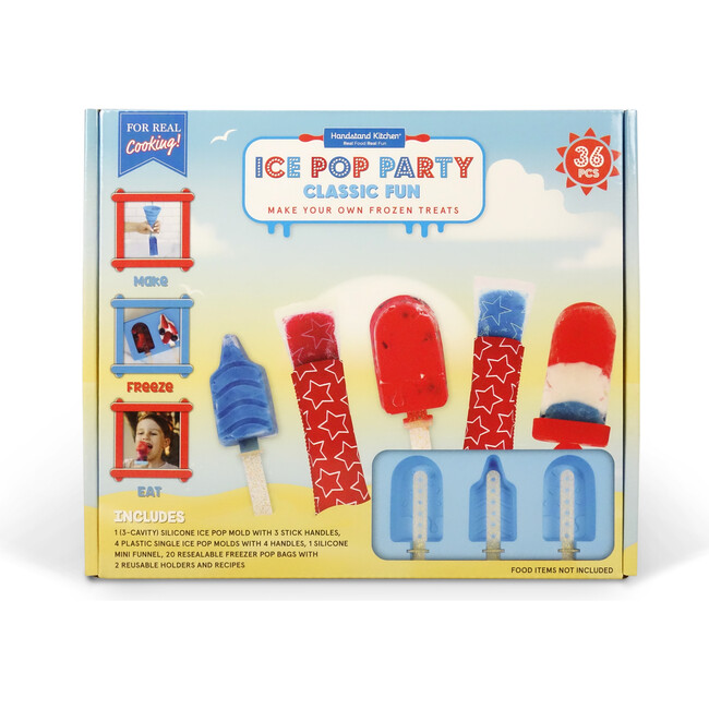Ice Pop Party Classic Fun, Blue And Red