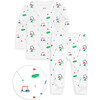 The Organic Long Sleeve Pajama Set, Par Tee - Pajamas - 1 - thumbnail