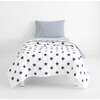 Kids Quilt, White/Navy Star - Quilts - 2