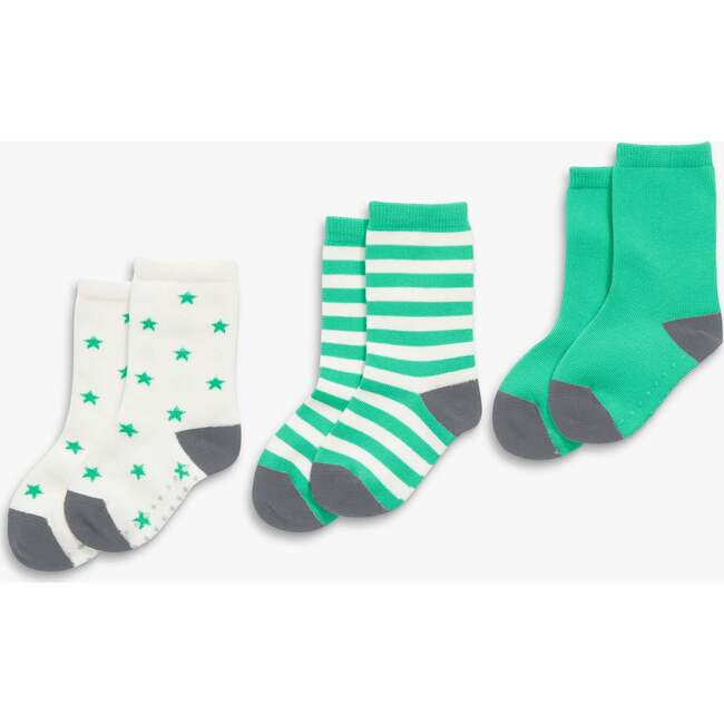 Crew Sock 3-Pack, Clover Mix - Socks - 2