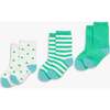 Crew Sock 3-Pack, Clover Mix - Socks - 3