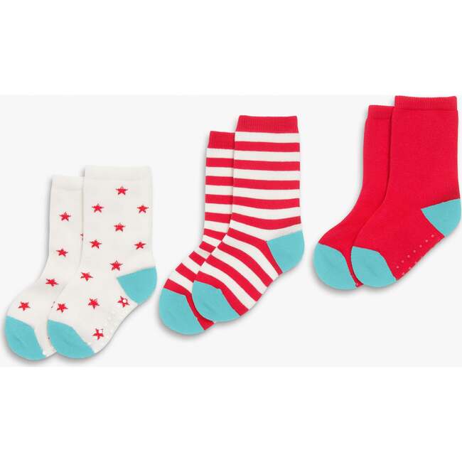 Crew Sock 3-Pack, Lollipop Mix - Socks - 4
