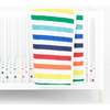 Baby Quilt, White Bold Rainbow - Quilts - 2