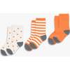 Crew Sock 3-Pack, Cantaloupe Mix - Socks - 2