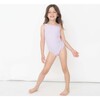 One Shoulder Cutout One-Piece Swimsuit, Purple Gingham - One Pieces - 2