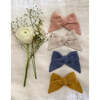 Baby Tied Bow, Blush - Hair Accessories - 3