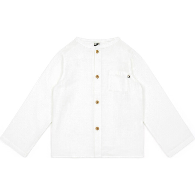 Painter Cream Shirt, White