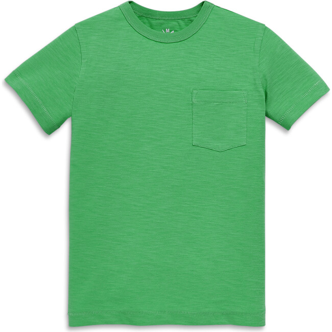 Pocket Tee, Green Apple - T-Shirts - 1