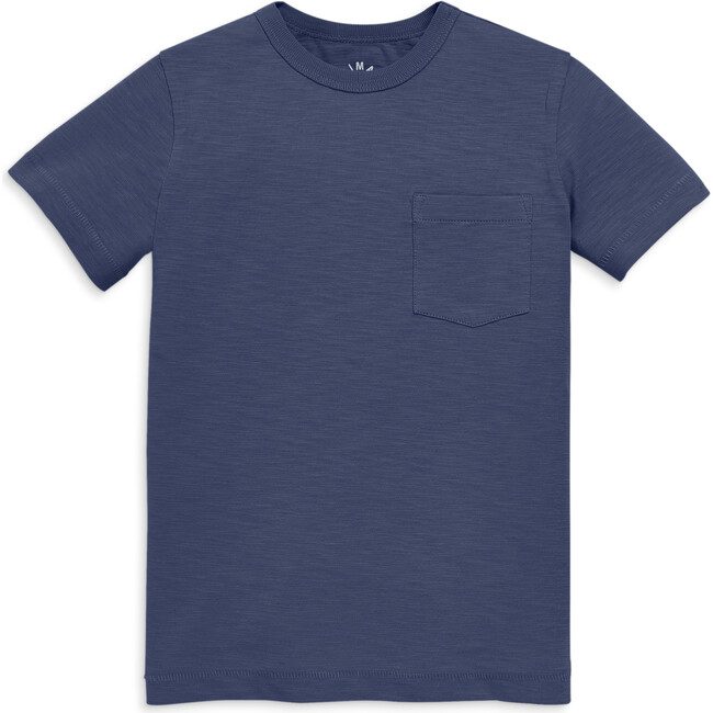 Pocket Tee, Sunwashed Navy - T-Shirts - 1