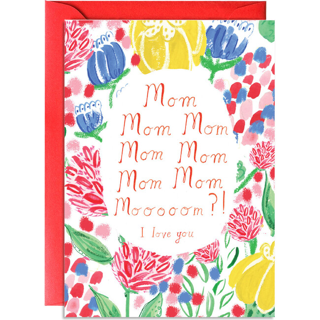 Moooooooooom? Mother's Day Greeting Card