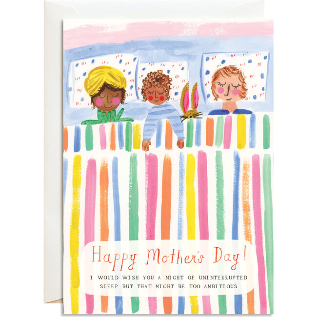 Dont Wake Him! Mother's Day Greeting Card
