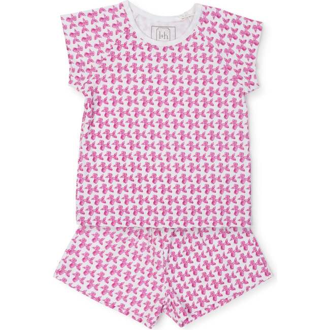Emery Short Set, Popping Pups Pink - Two Pieces - 1