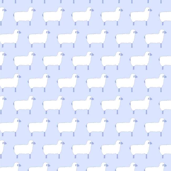 George Daygown, Counting Sheep Blue - Onesies - 3