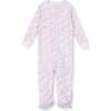 Parker Zipper Pajama, Florida Sand Crabs Pink - Pajamas - 1 - thumbnail