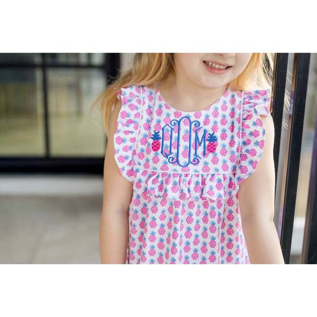 Piper Dress, Pink Pineapple - Dresses - 7