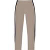 Women's Bianca High Waist Rigor, Dark Khaki And Indigo - Leggings - 1 - thumbnail