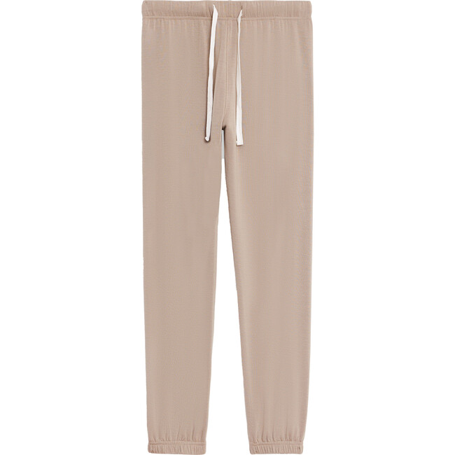 Women's Sonja Fleece Sweatpant, Dark Khaki - Sweatpants - 1