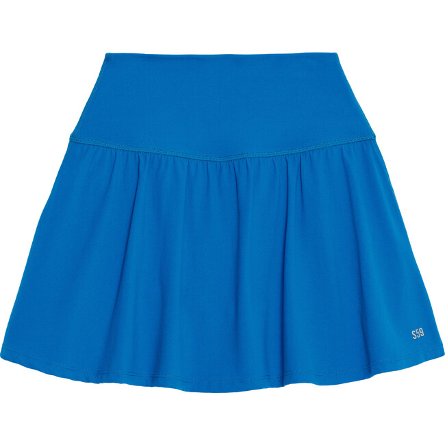 Women's Airweight High Waist Skort, Classic Blue - Skirts - 1
