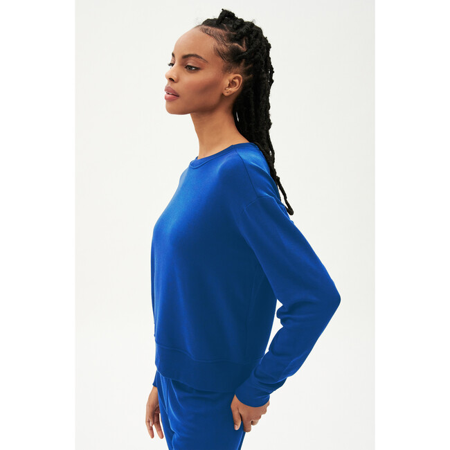 Women's Sonja Fleece Sweatshirt, Classic Blue - Sweatshirts - 2