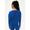 Women's Sonja Fleece Sweatshirt, Classic Blue - Sweatshirts - 4