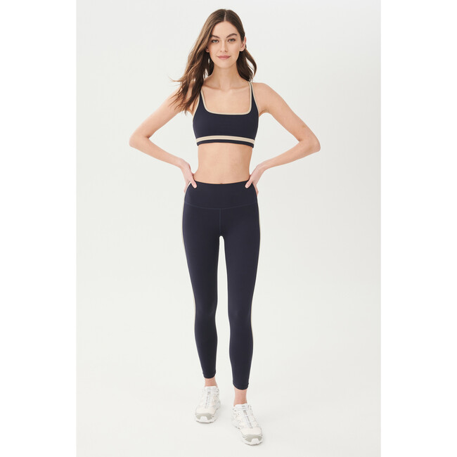 Women's Bianca Rigor Bra, Dark Khaki And Indigo - Bras - 5