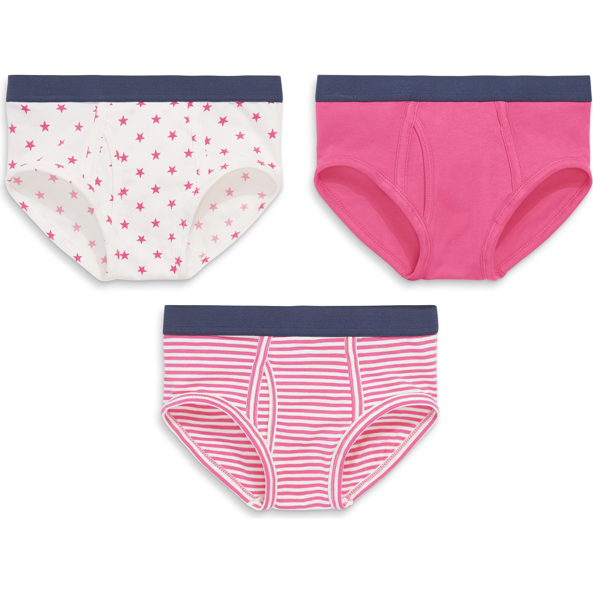 Brief 3-Pack, Bubblegum Mix - Underwear - 1