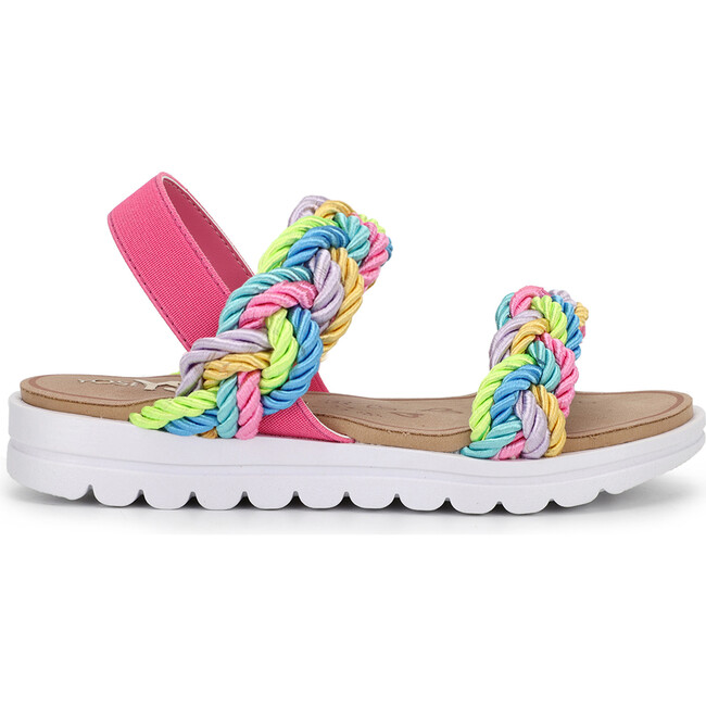 Miss Bradie Rope Sandal, Pink Multi - Sandals - 1