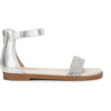 Miss Cambelle Glam Sandal, Silver - Sandals - 1 - thumbnail