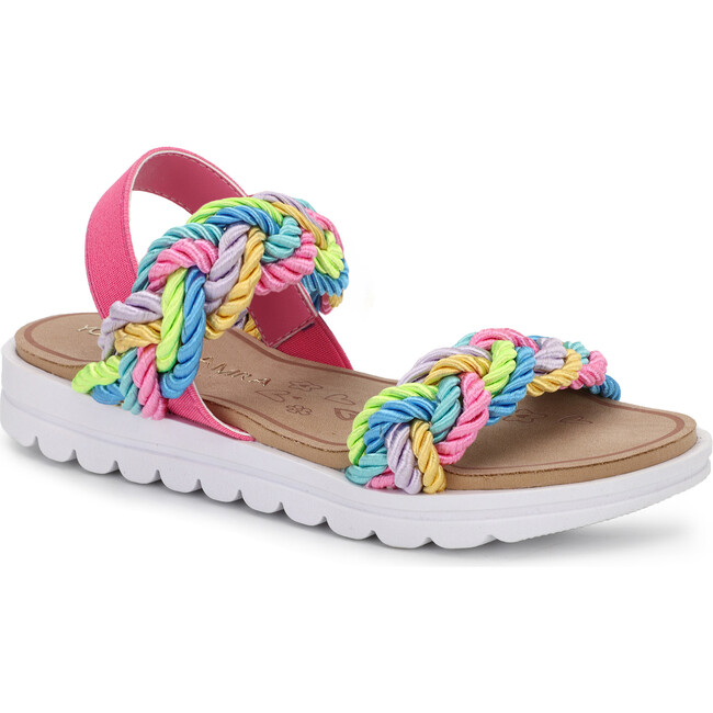 Miss Bradie Rope Sandal, Pink Multi - Sandals - 2