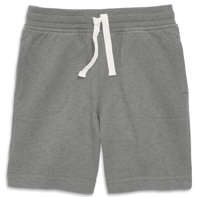 The Gym Short, Heather Storm Gray
