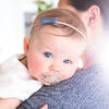 Itty Bitty Bow Baby Headband, Blue - Hair Accessories - 2