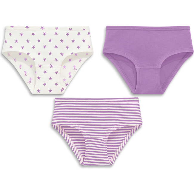 Bikini 3-Pack, Lavender Mix