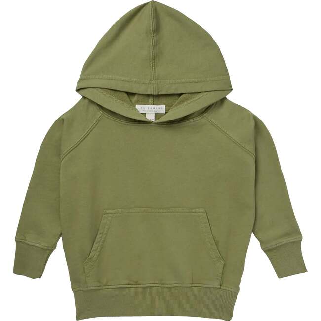 Snuggliest Pullover Hoodie, Moss - Sweaters - 1