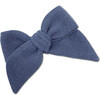Baby Tied Bow, Blue - Hair Accessories - 1 - thumbnail