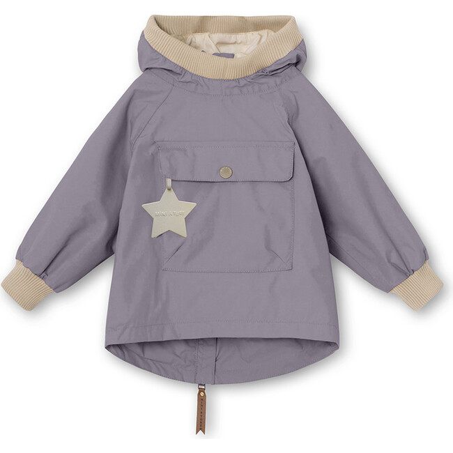Recycled Vito Fleece Lined Spring Anorak, Minimal Lilac