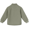 Recycled Cedric Teddy Fleece Zip Jacket, Vert - Fleece & Sherpa Jackets - 2