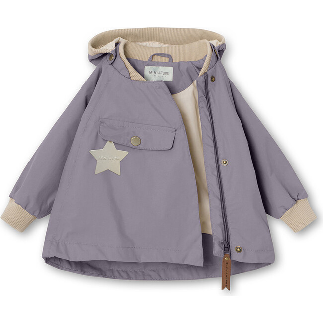 Recycled Wai Fleece Lined Jacket, Minimal Lilac - Jackets - 3