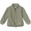 Recycled Cedric Teddy Fleece Zip Jacket, Vert - Fleece & Sherpa Jackets - 3