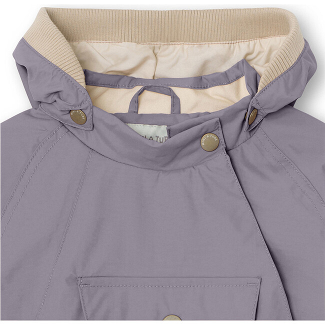 Recycled Wai Fleece Lined Jacket, Minimal Lilac - Jackets - 4