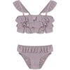 Giulia Ruffle Bikini, Minimal Lilac - Two Pieces - 1 - thumbnail