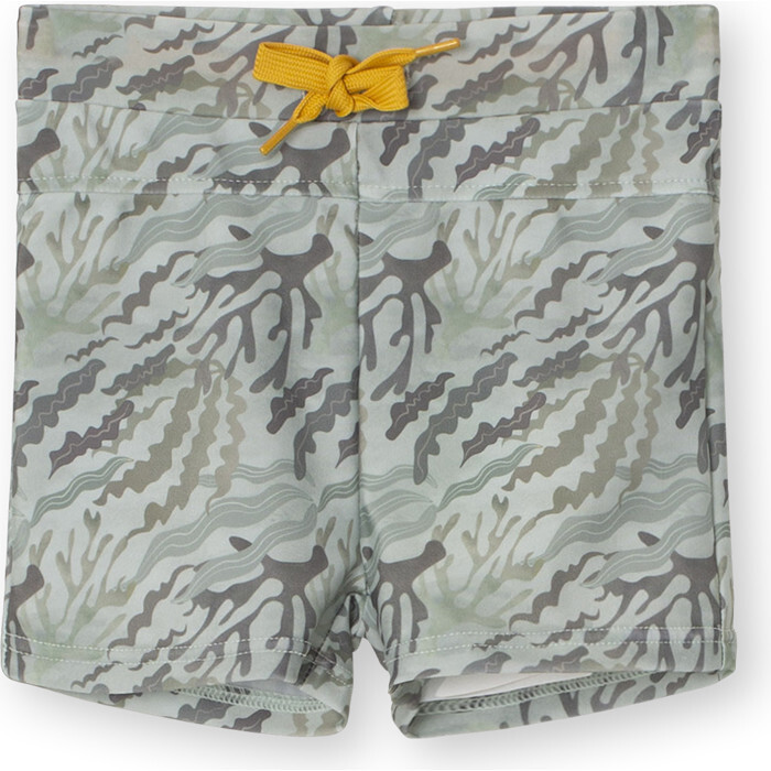Gerryan Swim Shorts, Print Seaweed Camo - Swim Trunks - 1
