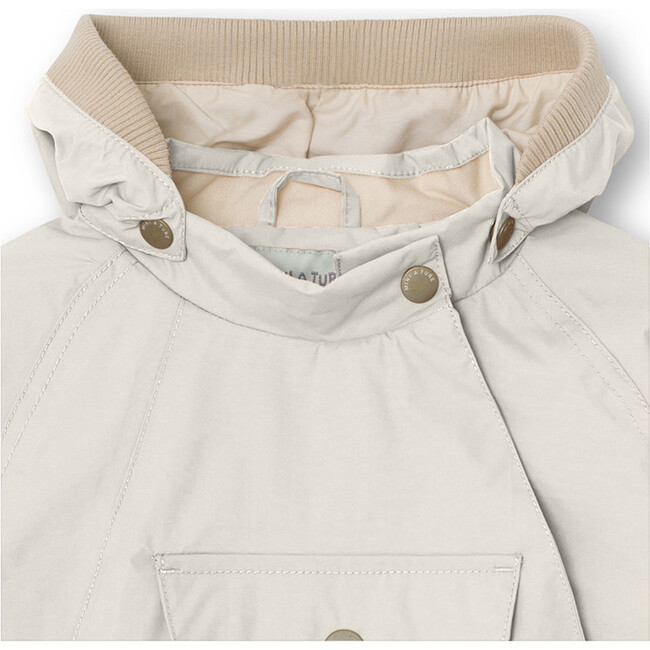 Recycled Wai Fleece Lined Jacket, White Swan - Jackets - 5