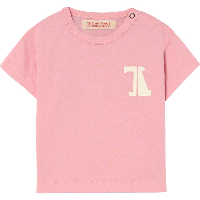 The Animals Form Rooster Baby T-Shirt, Pink