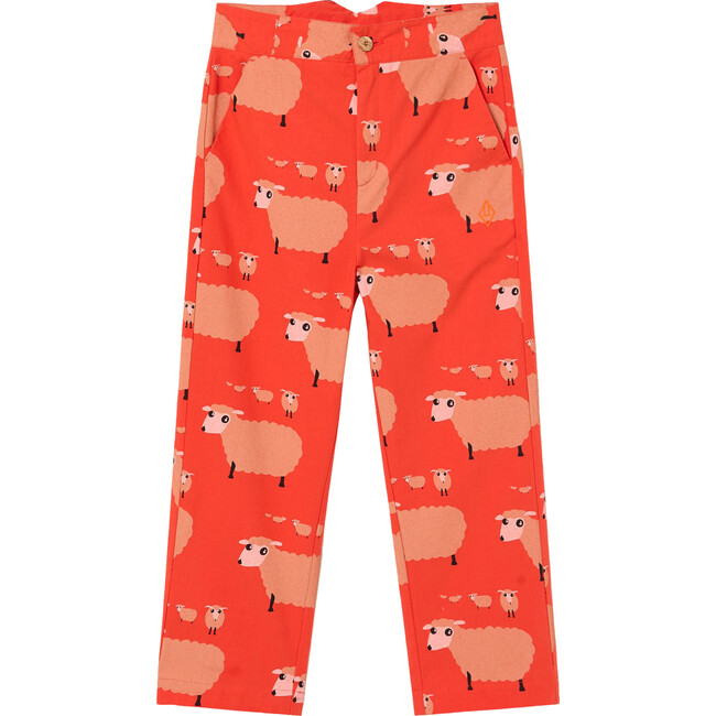Sheeps Buffalo Pants, Red - Pants - 1