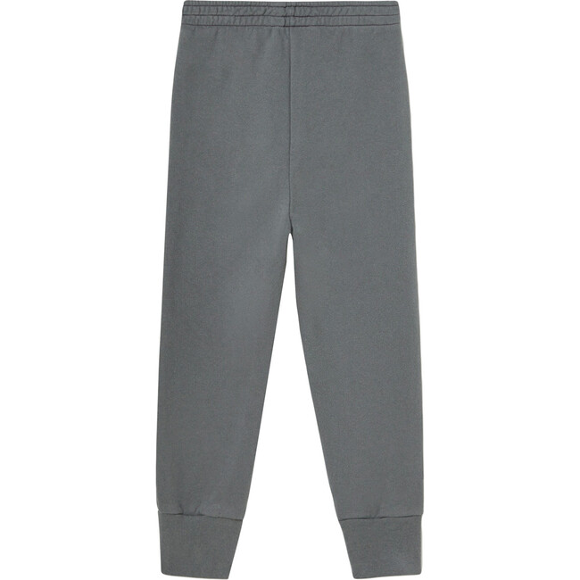 Panther Birds Printed Pants, Grey - Pants - 2